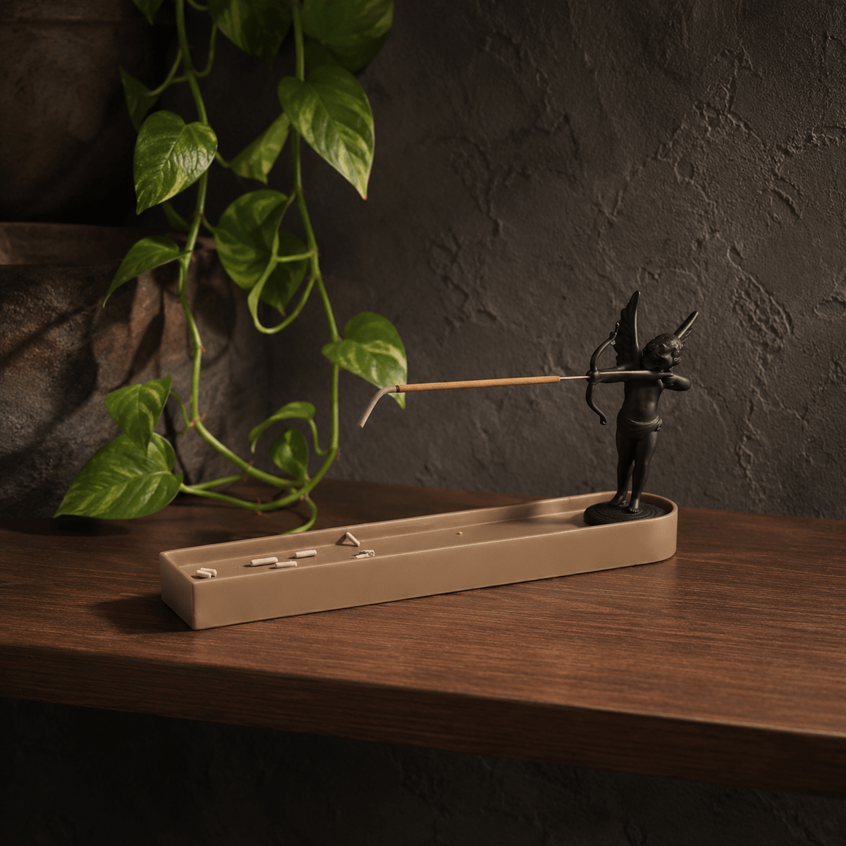 Cupid Archer Incense Holder, Angel Home Decor, 3D Printed Incense Burner, 17 Colors Mix and Match by Pashmation