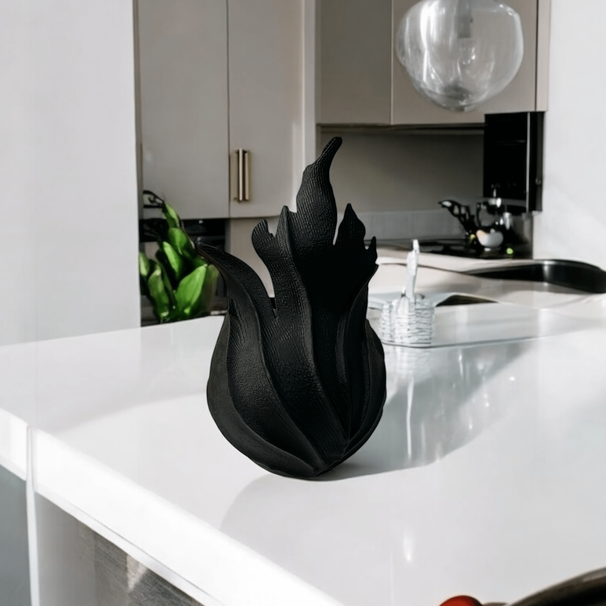 Ember Vase | Organic Boho Sculptural Decor Centerpiece by Pashmation