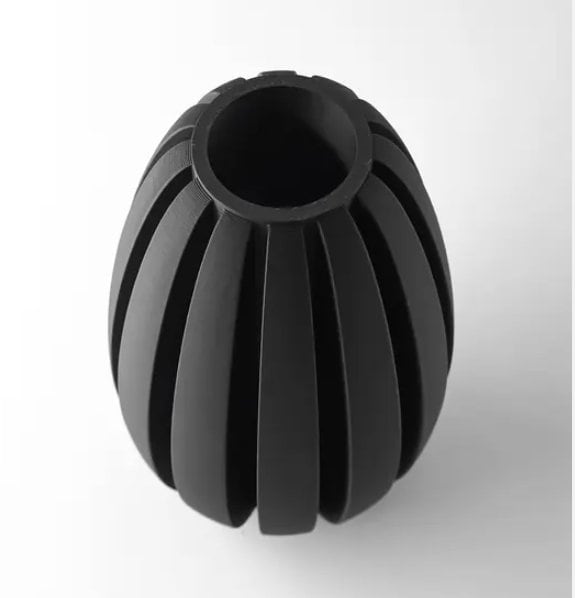 Modern Geometric Vase: Sculptural Minimalist Home Decor Centerpiece for Contemporary Living Spaces - Pashmation