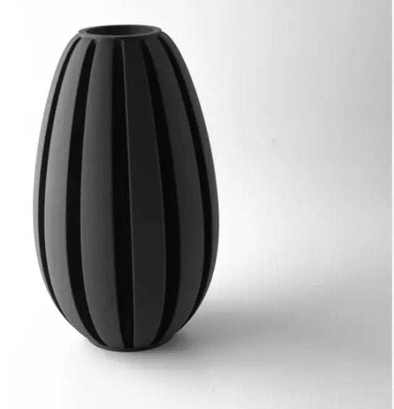 Modern Geometric Vase: Sculptural Minimalist Home Decor Centerpiece for Contemporary Living Spaces - Pashmation