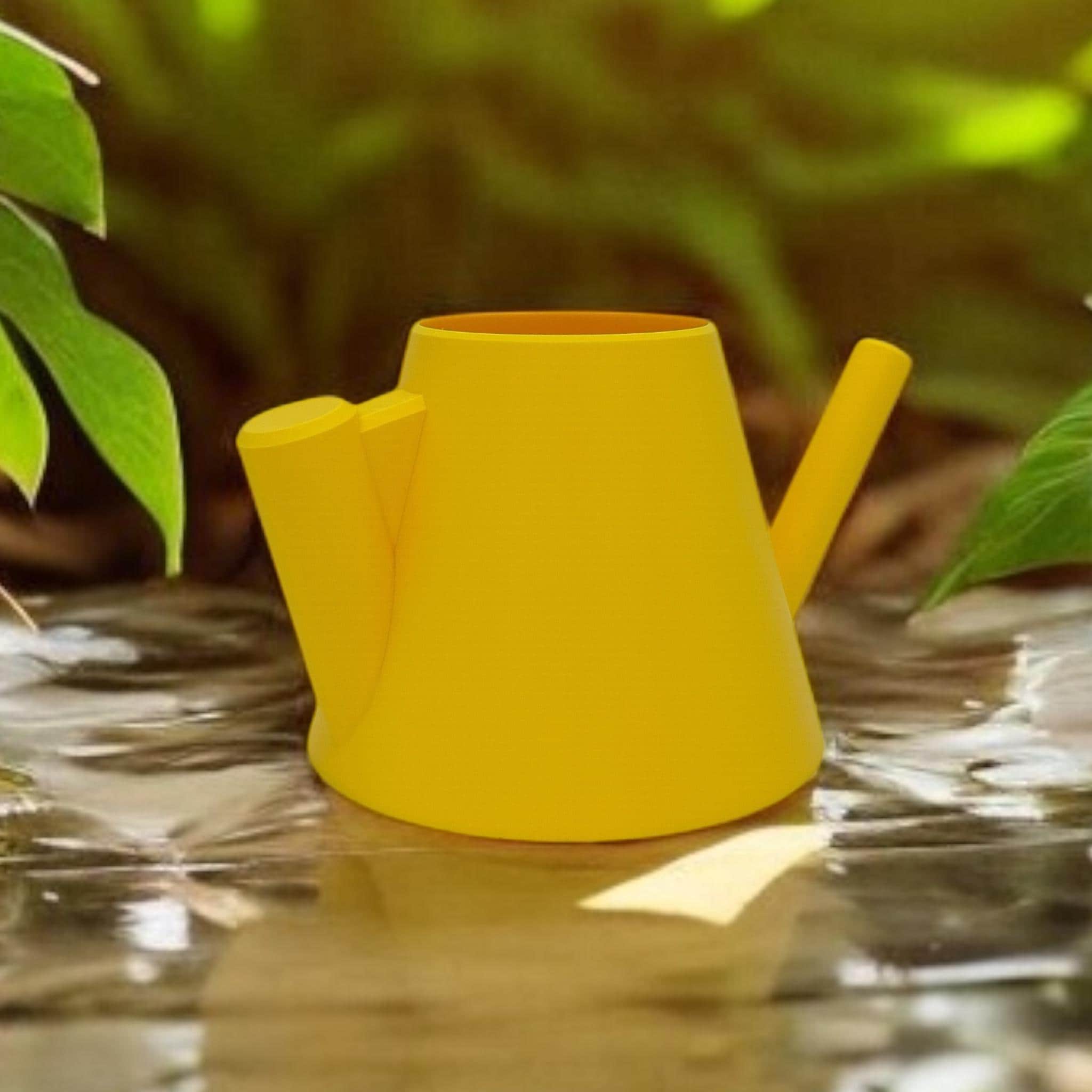 Indoor Watering Can pouring – 24oz minimalist long spout plant can