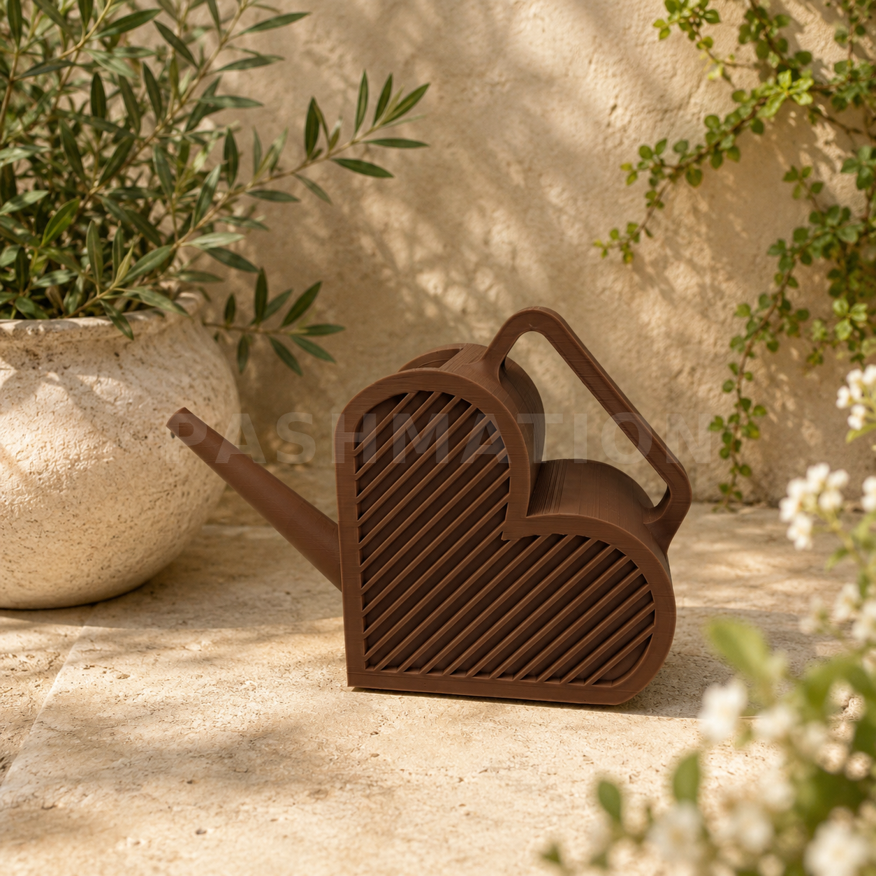 Heart-Shaped Watering Can | Figural Mini Plant Care Pot