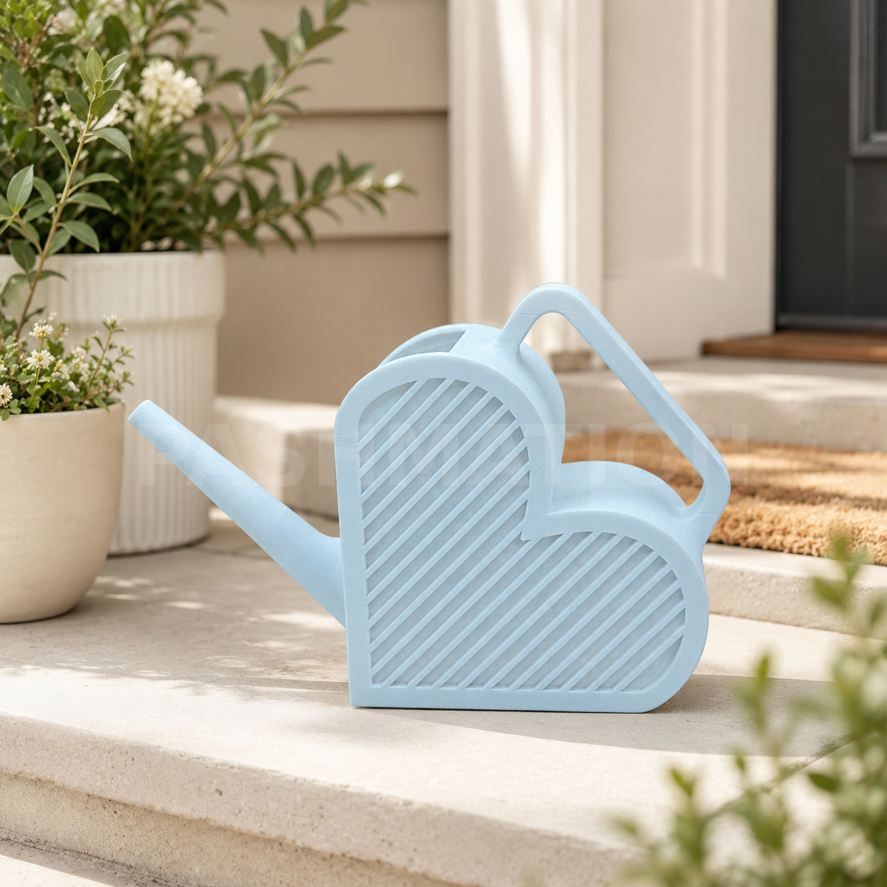 Heart-Shaped Watering Can | Figural Mini Plant Care Pot