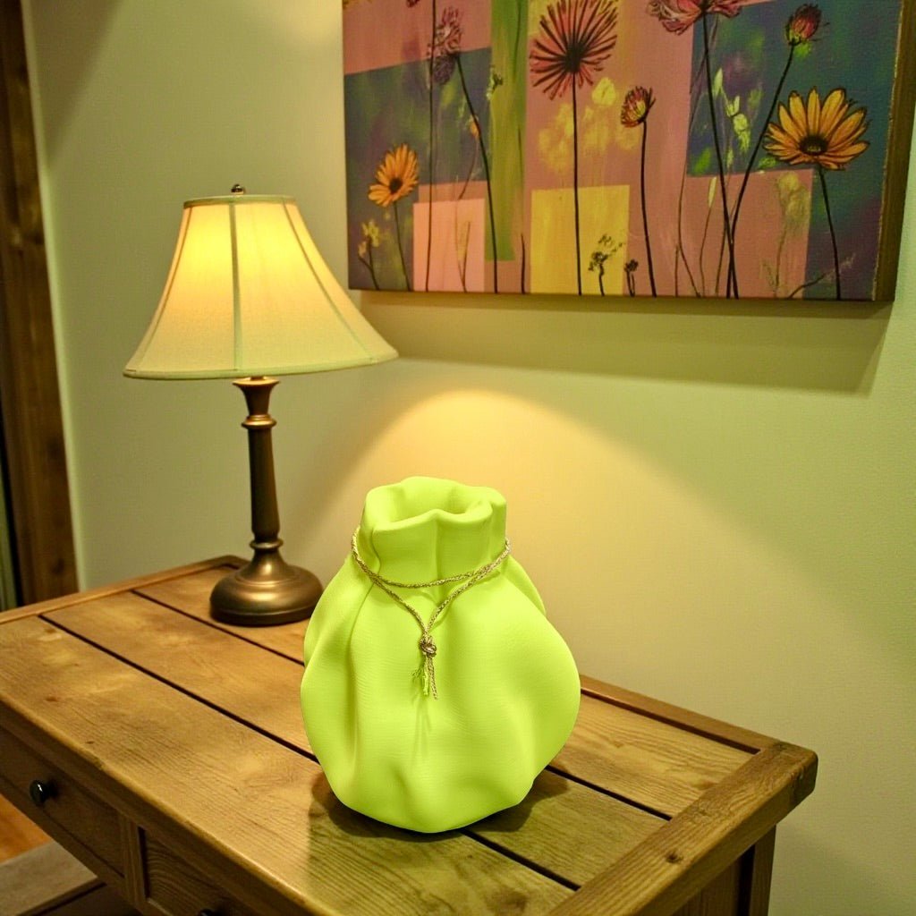 Wave Vase, Modern Sculptural Home Decor, Eco - Friendly Materials - PashmationVases