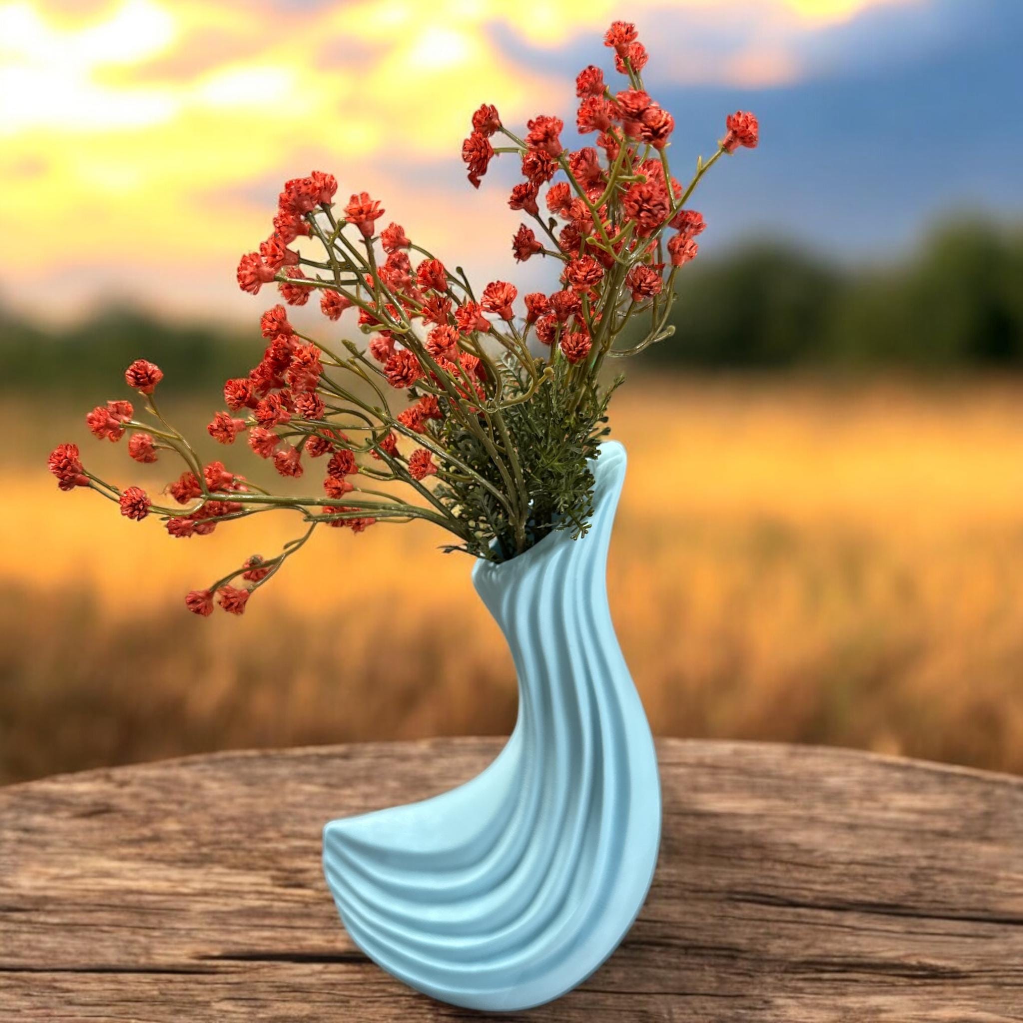 Black Swan Vase – 9.5" Modern Elegant Gift Sculpture - PashmationVases