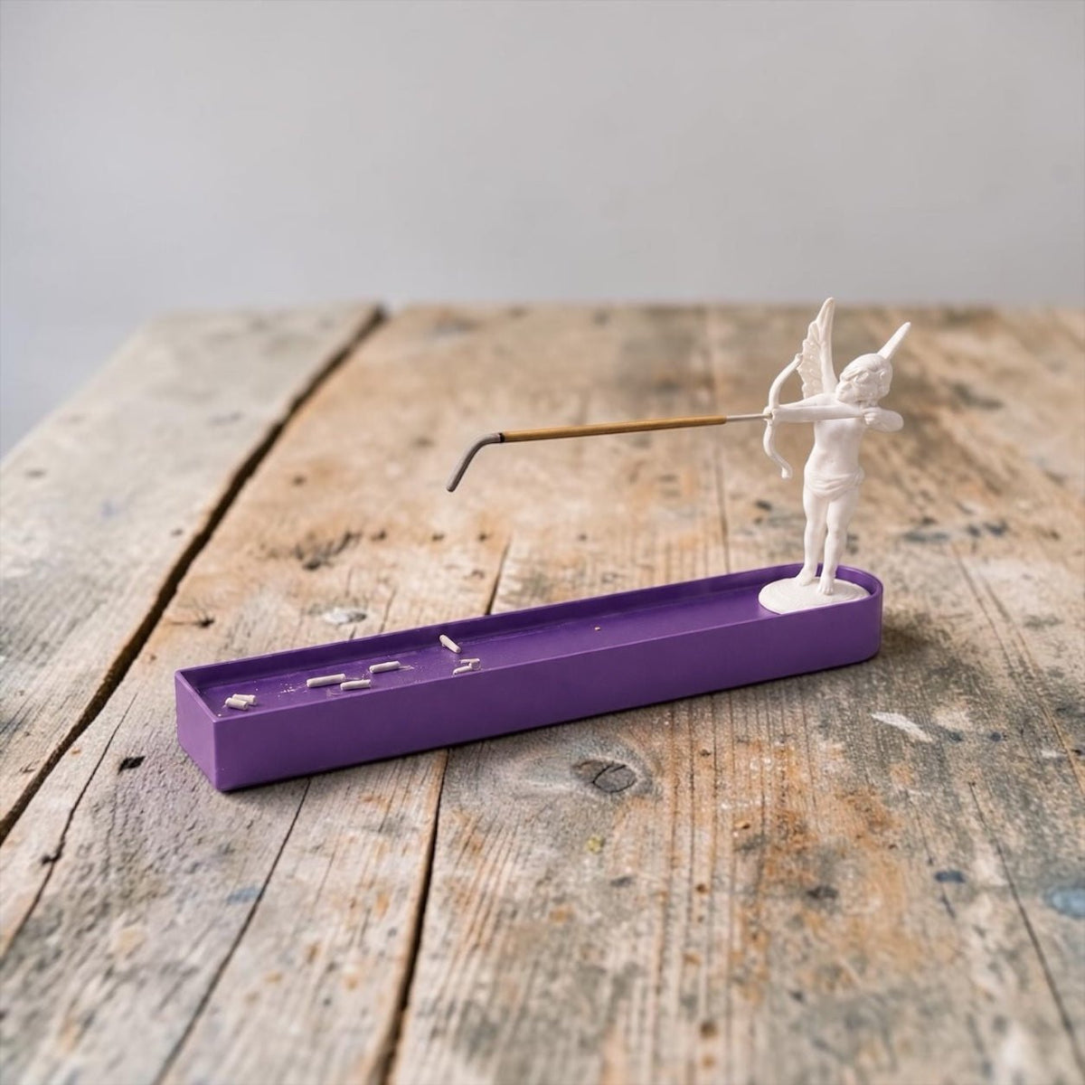Cupid Archer Incense Holder, Angel Home Decor, 3D Printed Incense Burner, 17 Colors Mix and Match by Pashmation