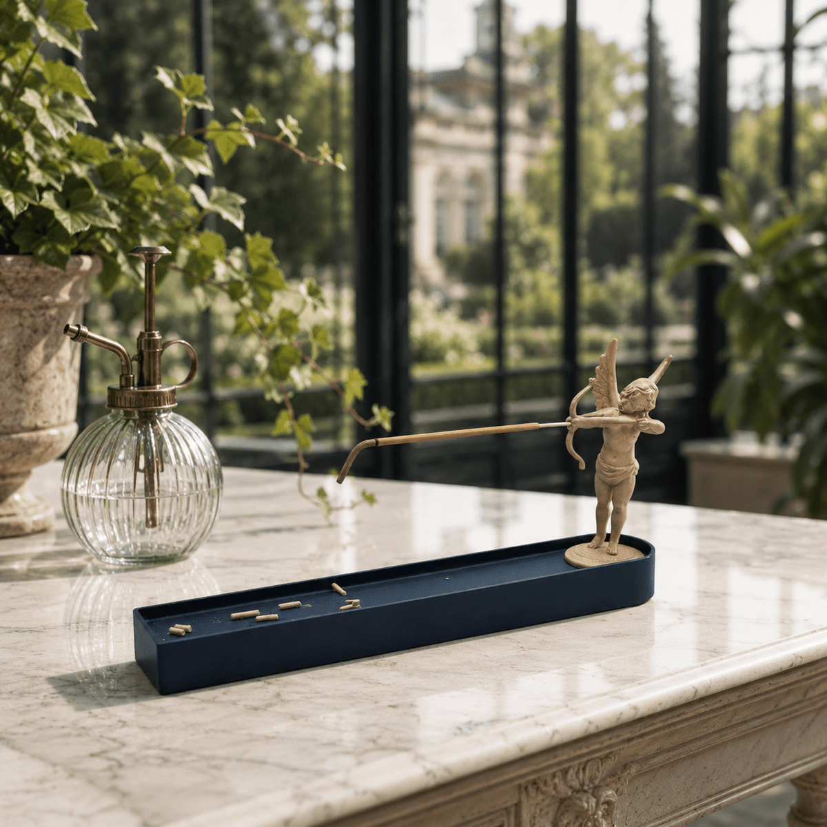 Cupid Archer Incense Holder, Angel Home Decor, 3D Printed Incense Burner, 17 Colors Mix and Match by Pashmation