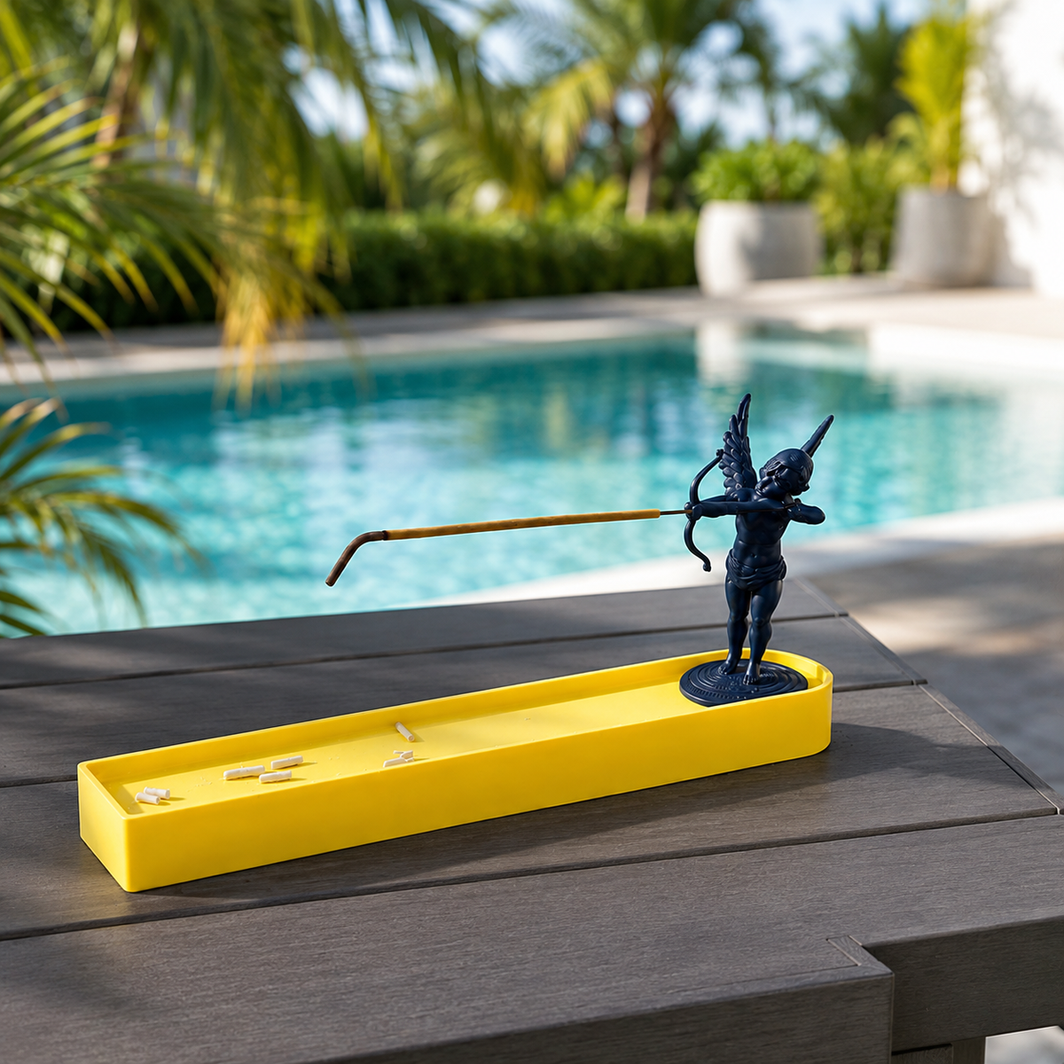 Cupid Archer Incense Holder, Angel Home Decor, 3D Printed Incense Burner, 17 Colors Mix and Match by Pashmation