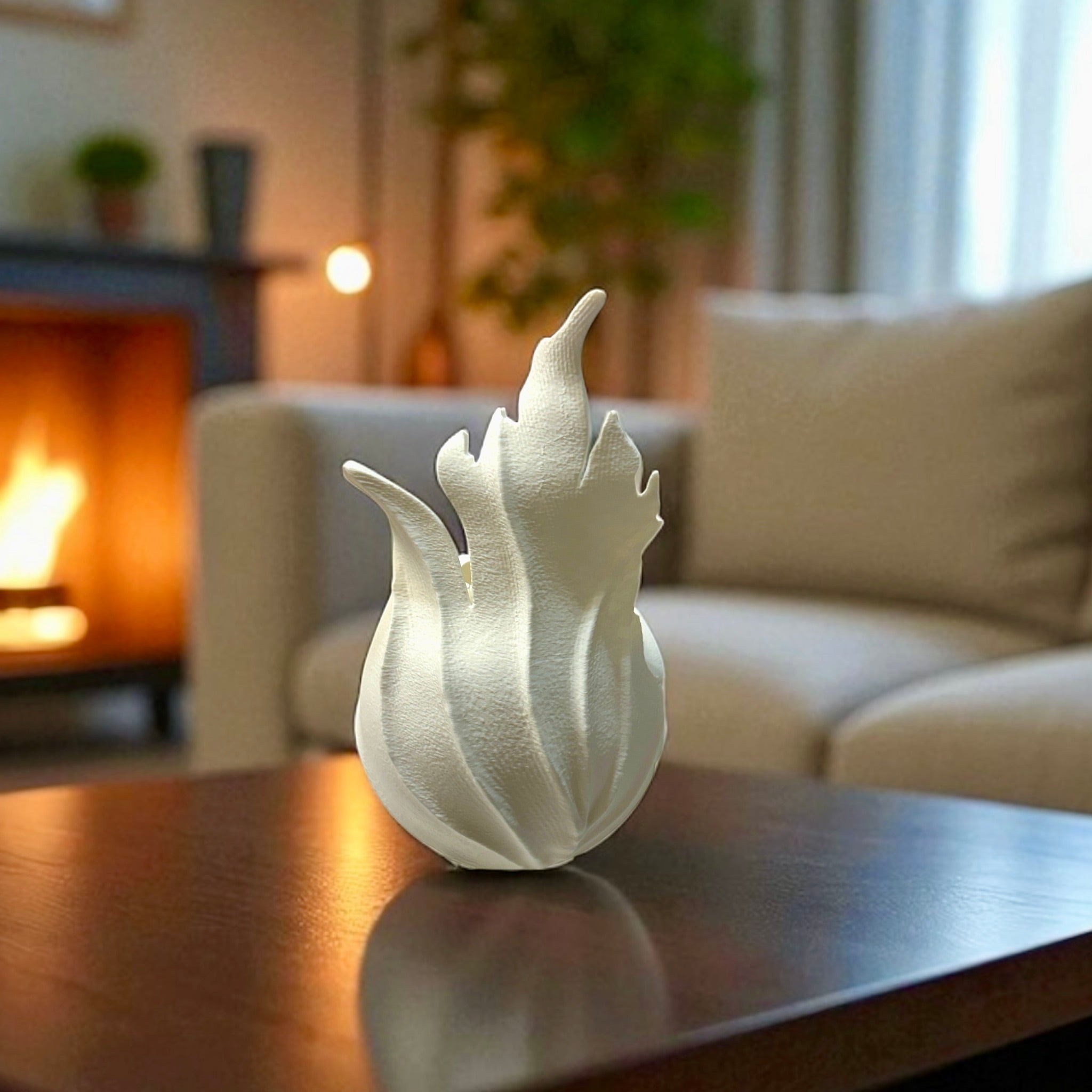 Ember Vase | Organic Boho Sculptural Decor Centerpiece by Pashmation