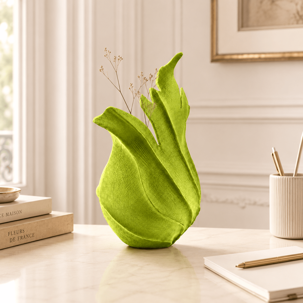 Ember Vase | Organic Boho Sculptural Decor Centerpiece by Pashmation
