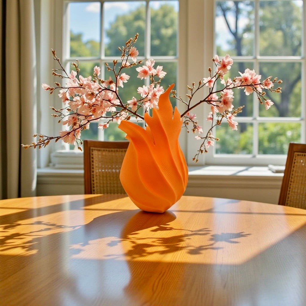 Ember Vase | Organic Boho Sculptural Decor Centerpiece by Pashmation