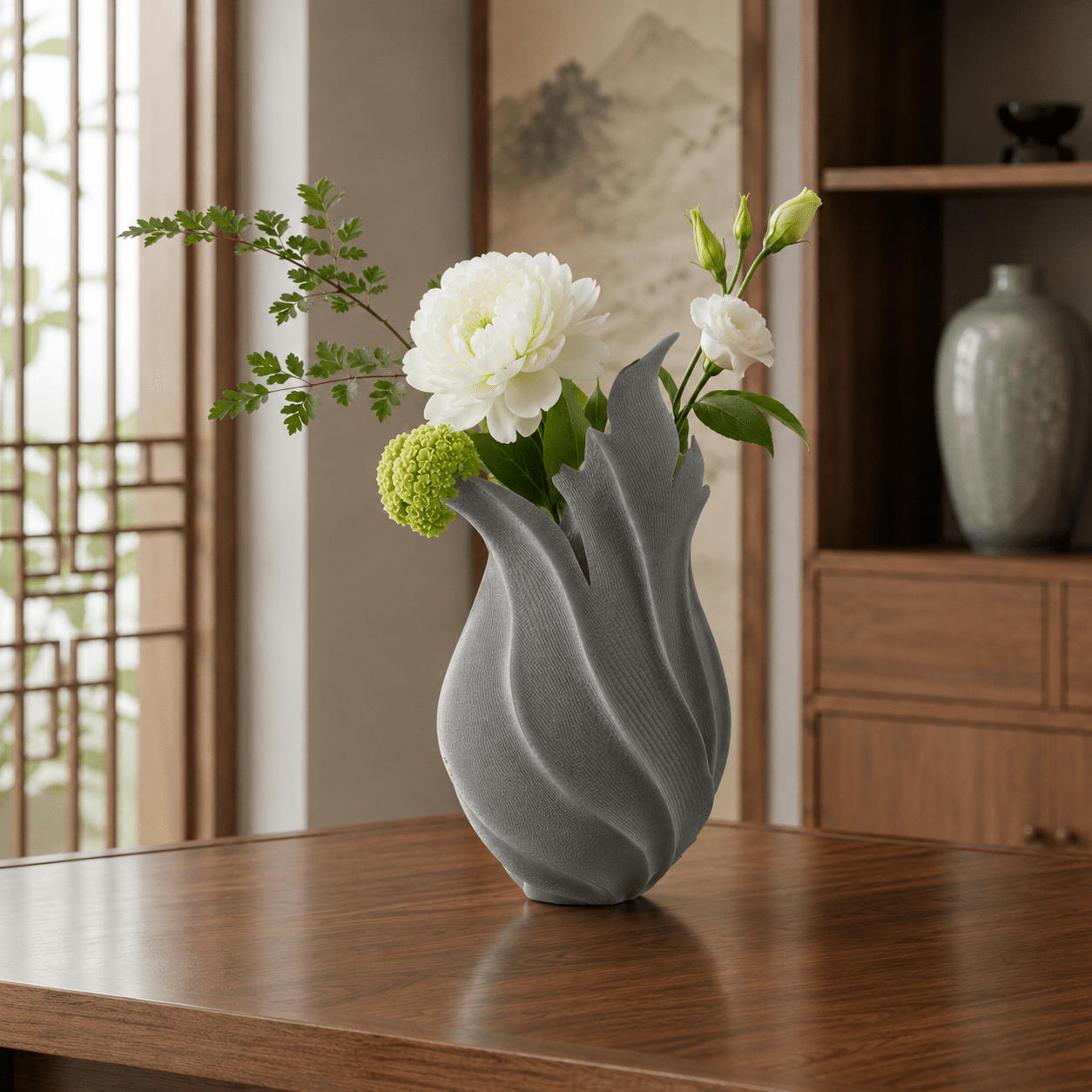 Ember Vase | Organic Boho Sculptural Decor Centerpiece by Pashmation