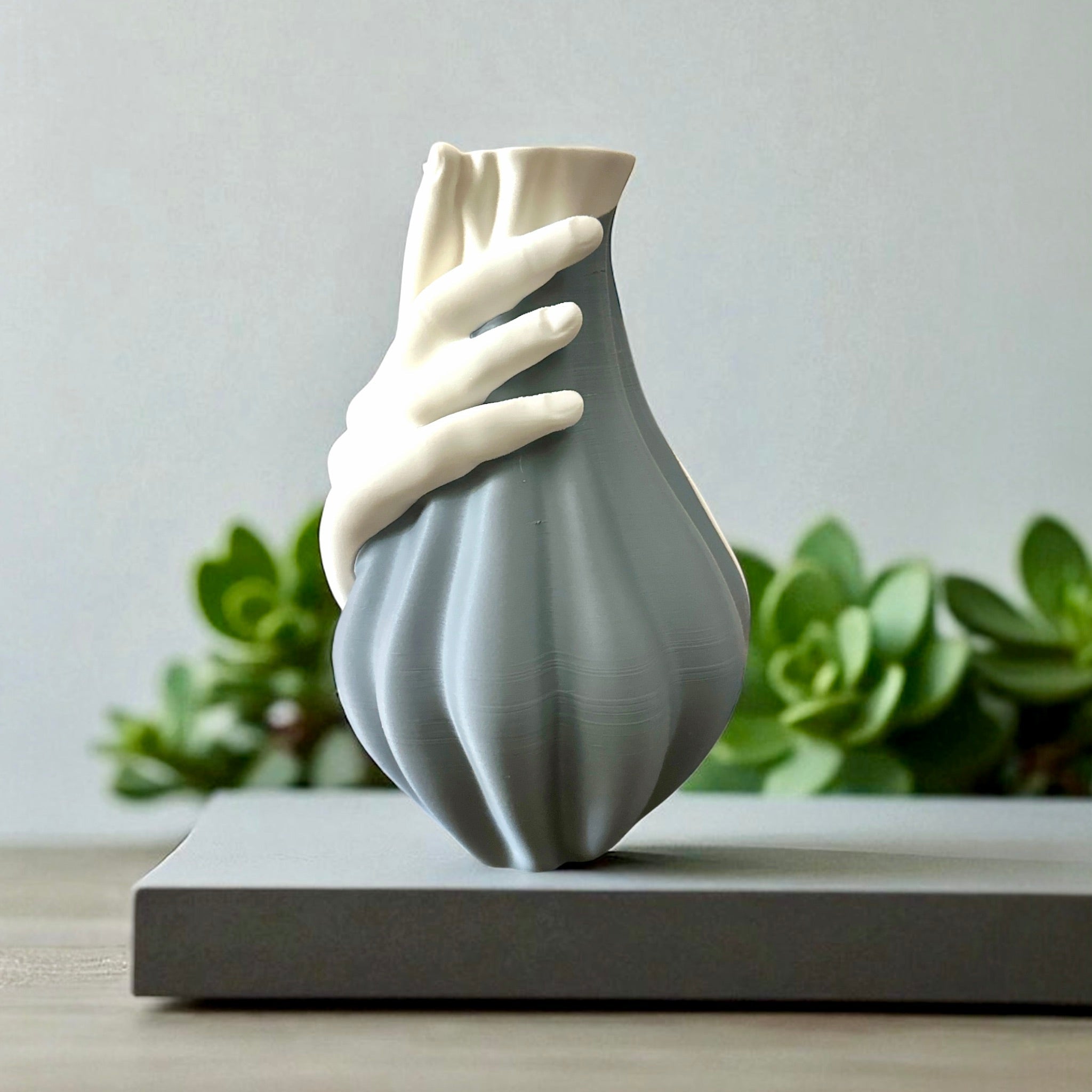 Hand vase, sculpture, Tender hold vase, Unique Design Charm - PashmationVases