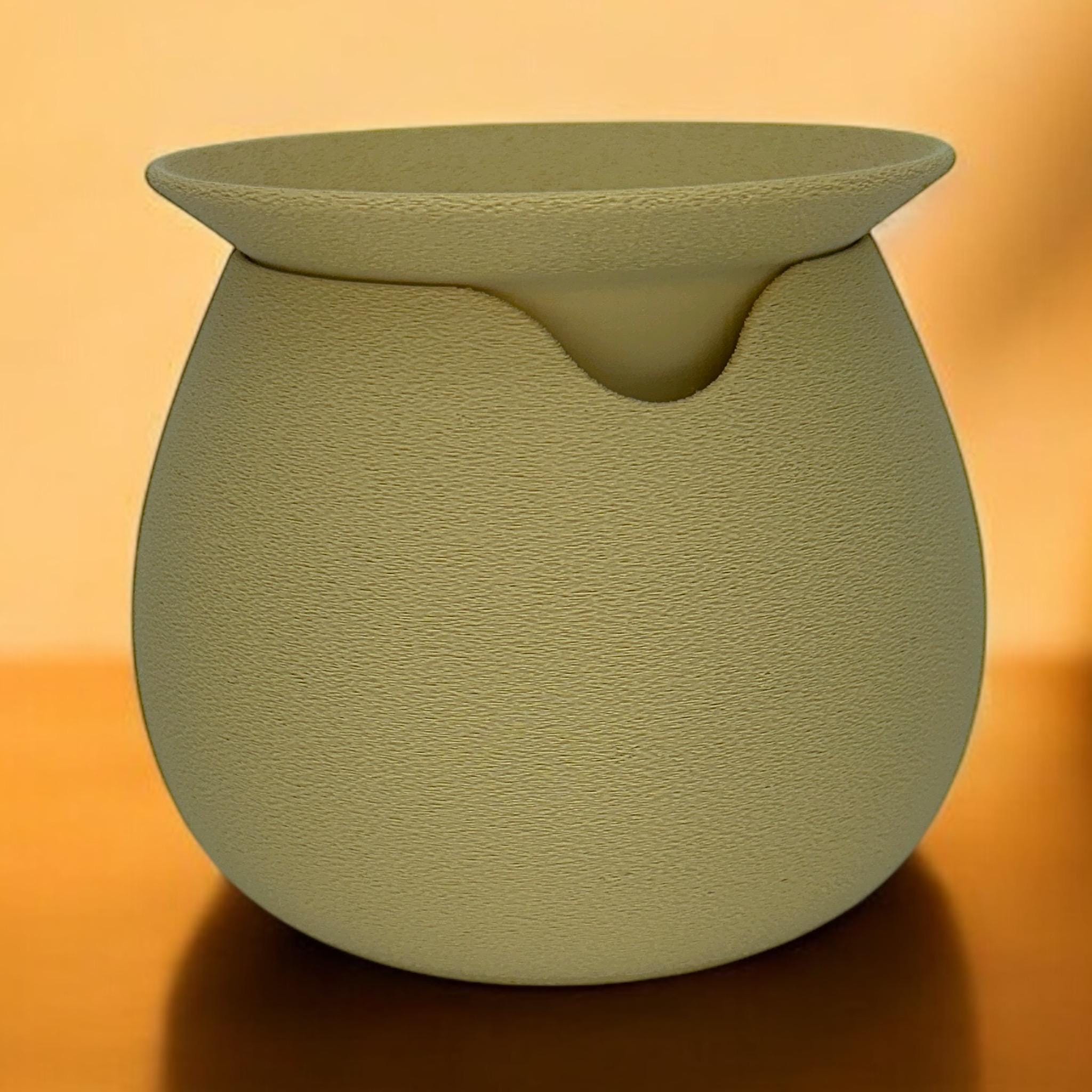 HydraGlobe Self Watering Planter - Outdoor Plant Pot with Wick Included by Pashmation