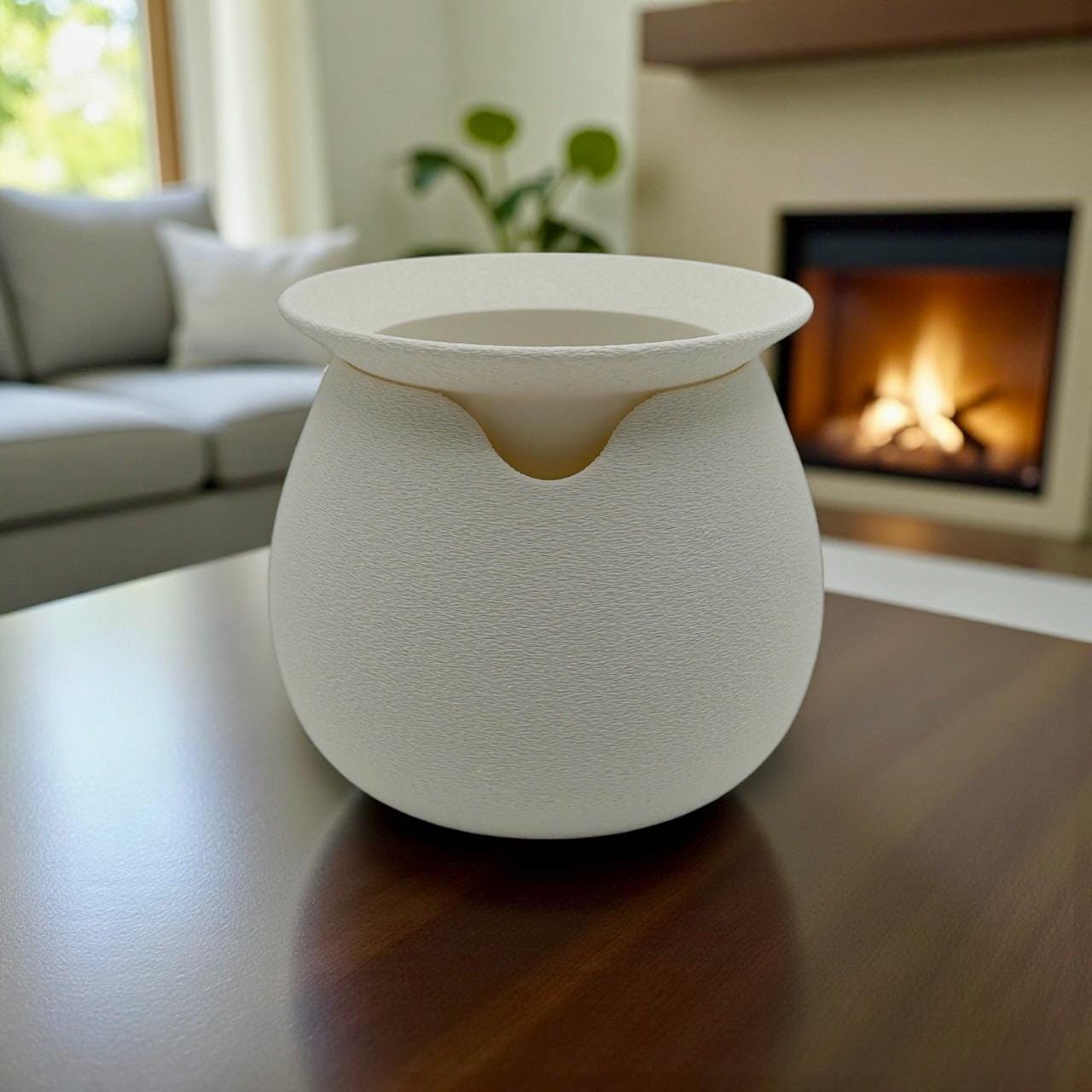 HydraGlobe Self Watering Planter - Outdoor Plant Pot with Wick Included by Pashmation