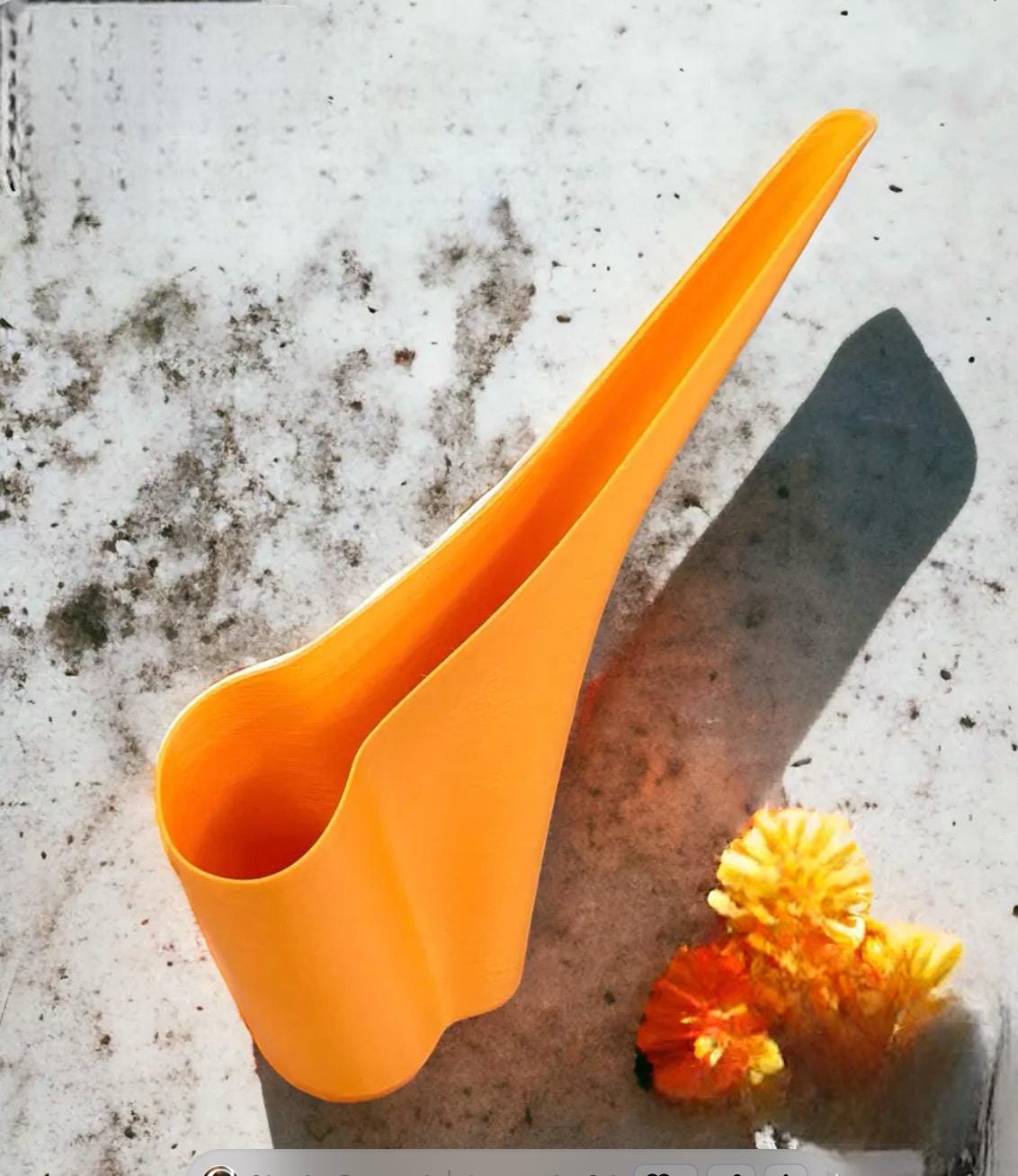 Long Spout Watering Can – compact 16oz precision indoor plant can