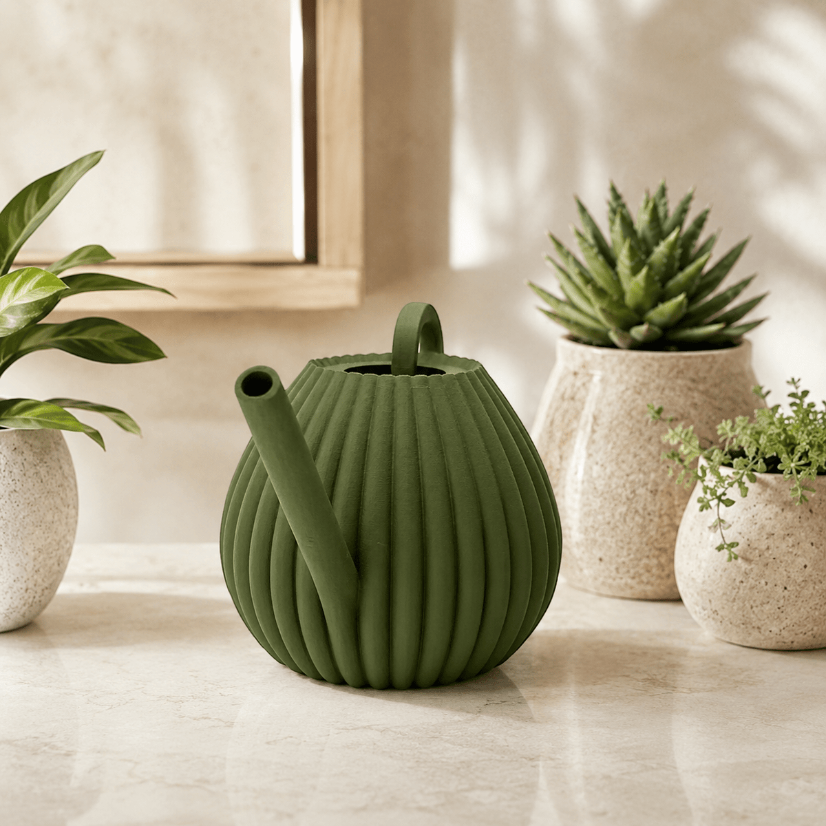 Modern Vason Watering Can - Unique Plant Lover Gift for Indoor Garden Decor by Pashmation