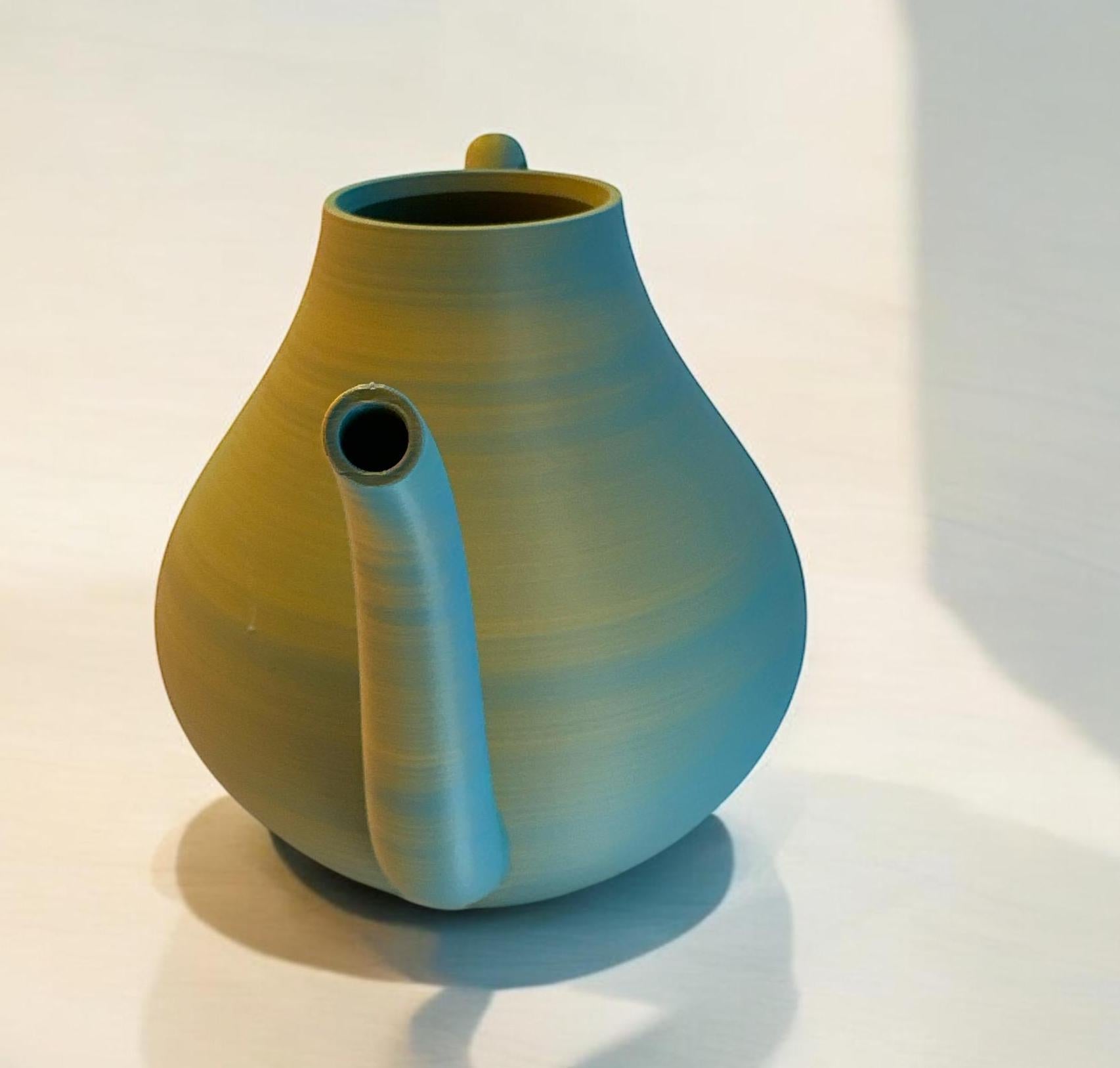 Sunbeam Watering Can spout detail – Hues Fusion sculptural plant pot