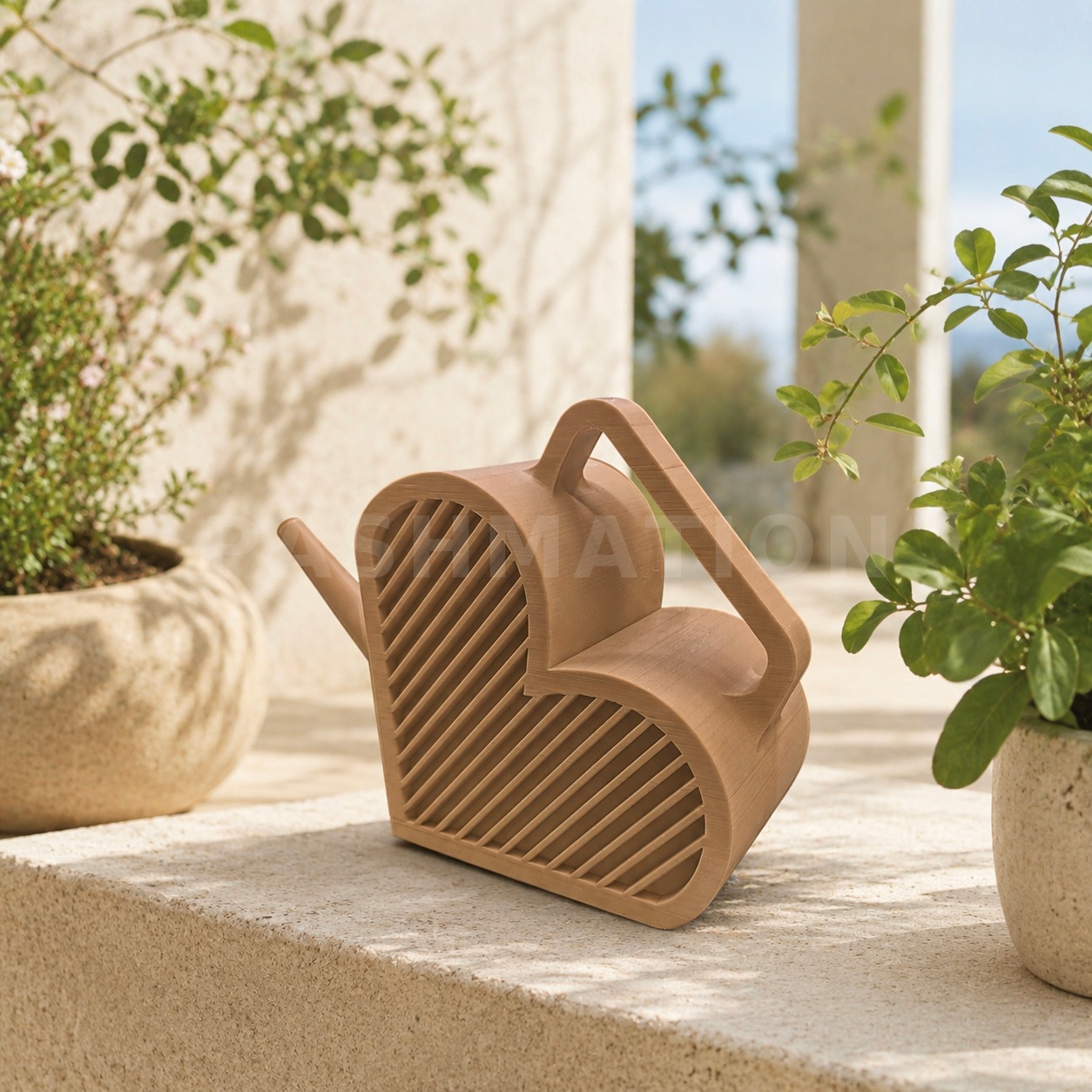 Heart-Shaped Watering Can | Figural Mini Plant Care Pot