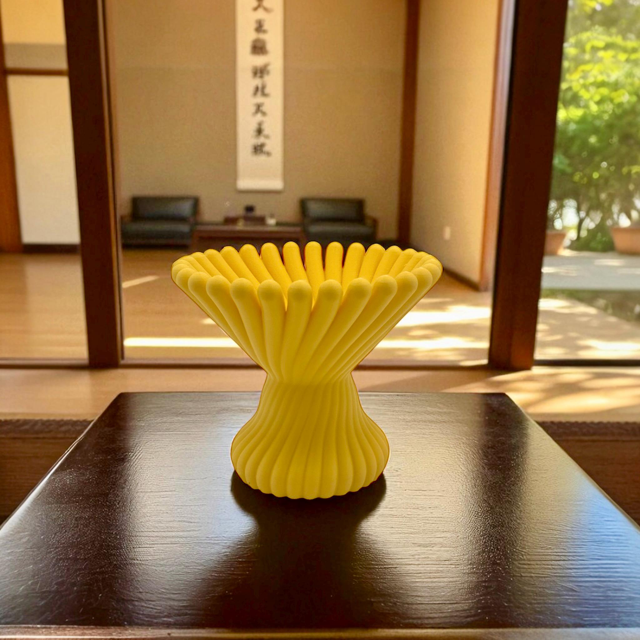 Pleated Lotus Flame Incense Holder | Zen Meditation Decor Aromatherapy Burner with Ash Catcher Tray - PashmationIncense