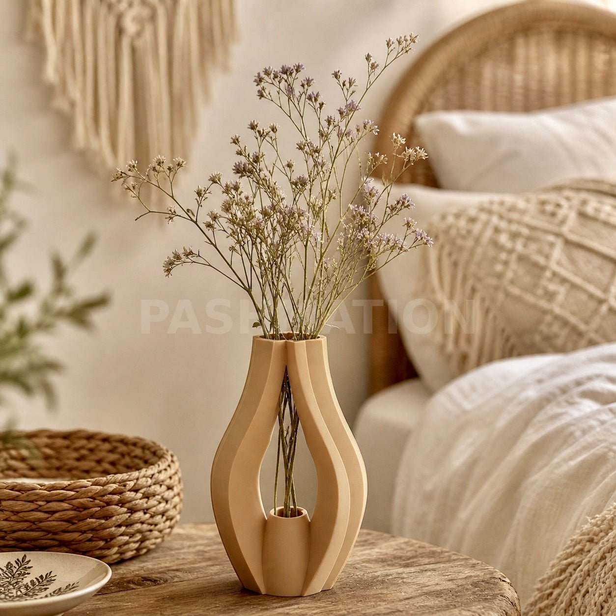 Sculptural Krono Vase - Modern Home Decor Centerpiece Contemporary Minimalist Design by Pashmation