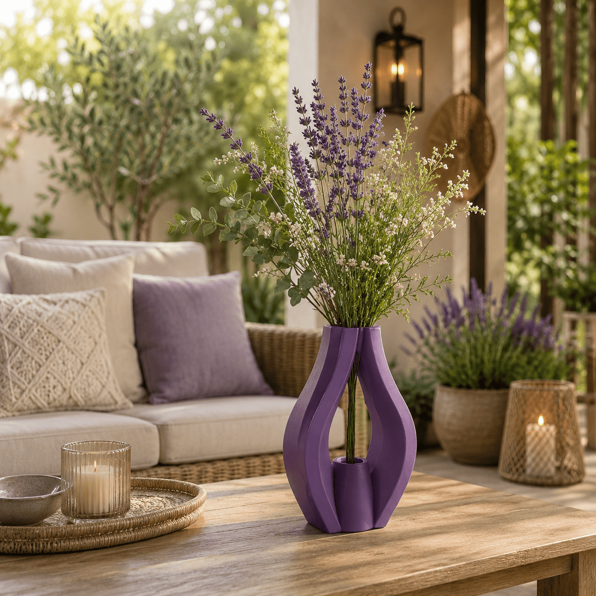 Sculptural Krono Vase - Modern Home Decor Centerpiece Contemporary Minimalist Design by Pashmation