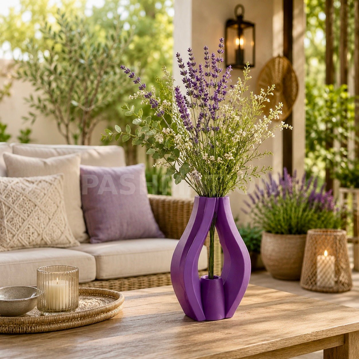 Sculptural Krono Vase - Modern Home Decor Centerpiece Contemporary Minimalist Design by Pashmation