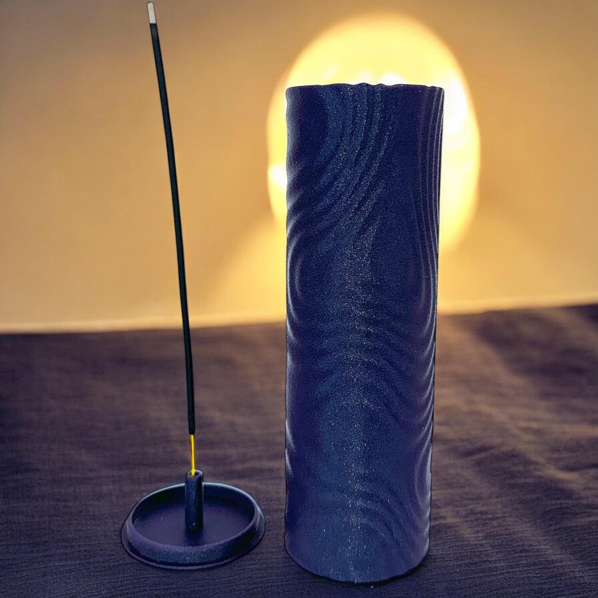 Serene Flow Incense Holder – 8 inches - Incense Burner for Aromatherapy, Home Decor | Zen Room | Calm Mood - Pashmation