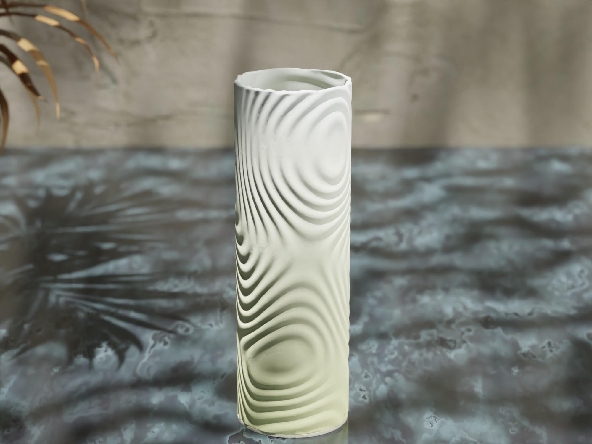 White Serene Flow Incense Holder – 8 inches - Incense Burner for Aromatherapy, Home Decor | Zen Room | Calm Mood - Pashmation